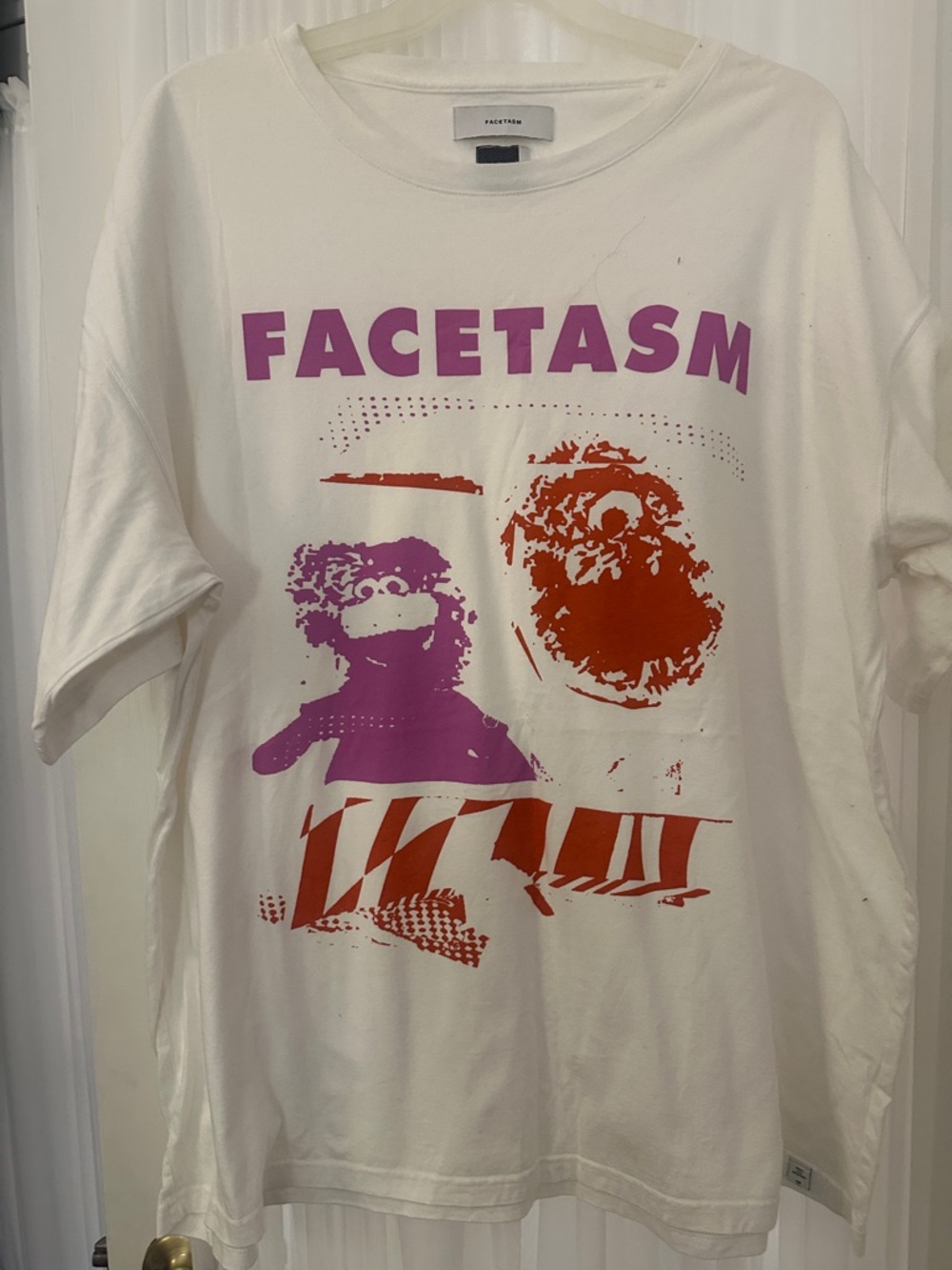 Fscetasm "Gross Face Mutations " made inJapan. Oversize XL fit. Circa 1998.